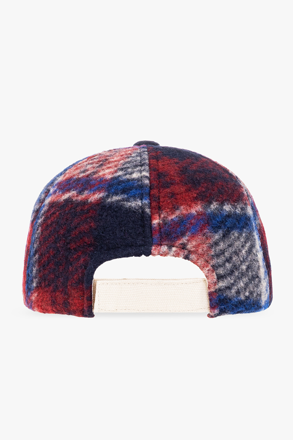 ISABEL MARANT｜CAPS (TYRON (CQ001XFA A1C13A BURD)) Barbour check-print cap - Multicolour 'Tyron' baseball cap